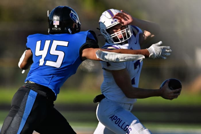 a Sunset South Medford 6A Oregon football Columbia Cup final November 25 2023 Leon Neuschwander 34